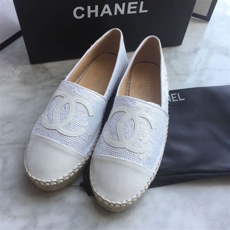chanel chaussure espadrille